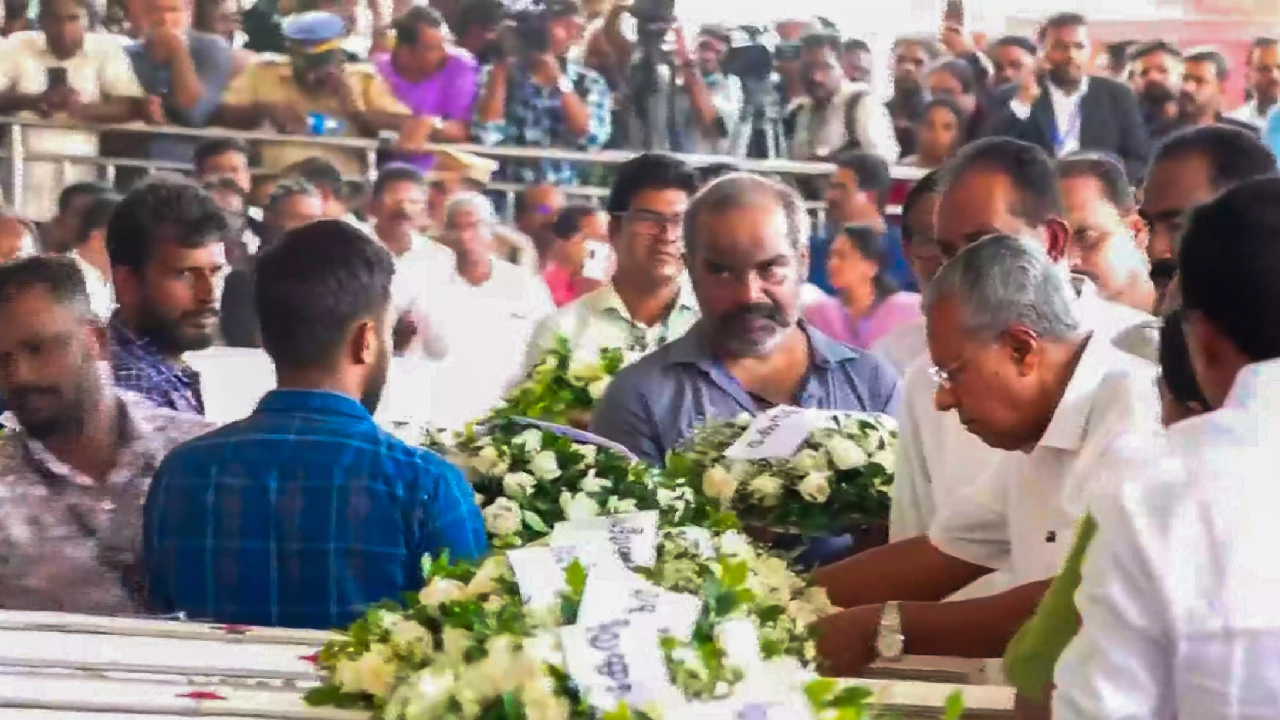 Kerala Chief Minister Vijayan pays homage to victims of Kuwait fire tragedy